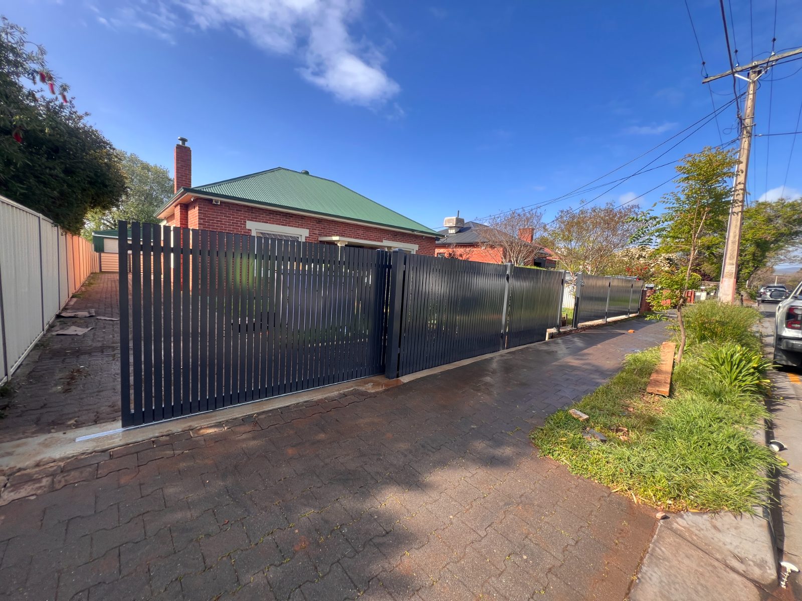 Fencing & gates — real AOI job, Adelaide