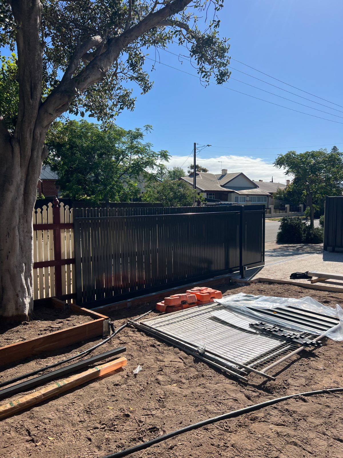 Fencing & gates — real AOI job, Adelaide