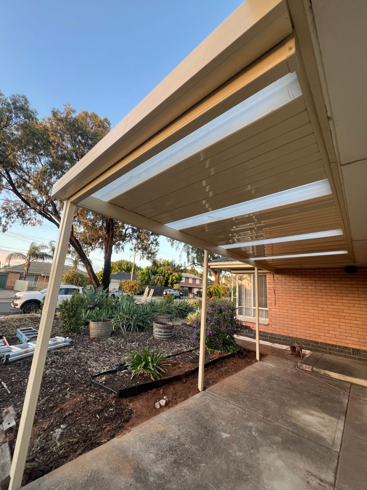Pergolas & structures — real AOI job, Adelaide